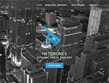 Tablet Screenshot of netdrones.com